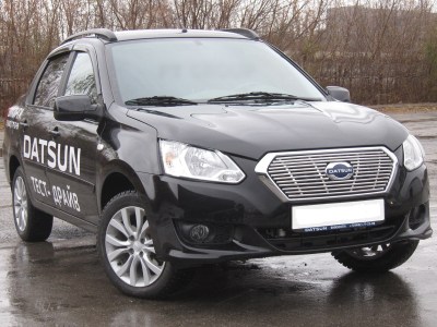 Накладка на решетку радиатора (НПС) DATSUN On-Do 